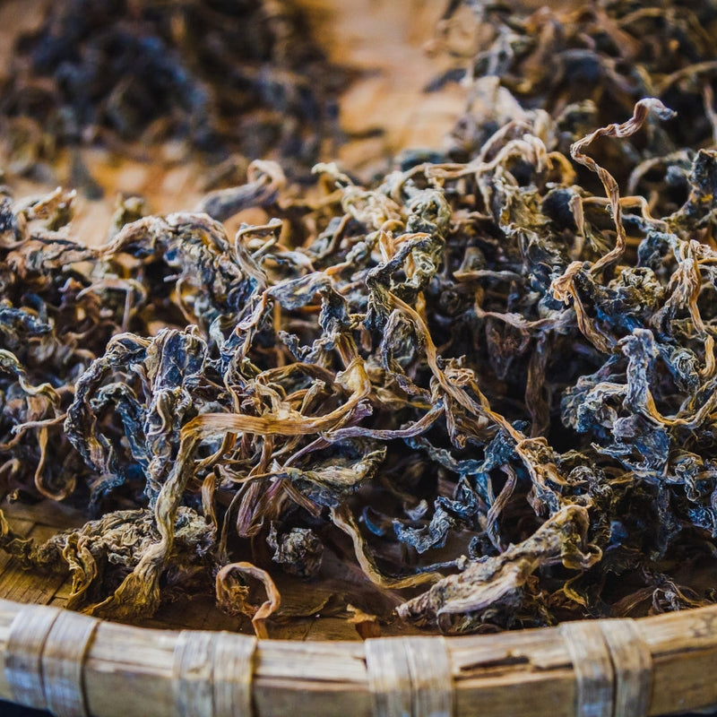 Sun-dried Gundruk – fermented greens from Nepal