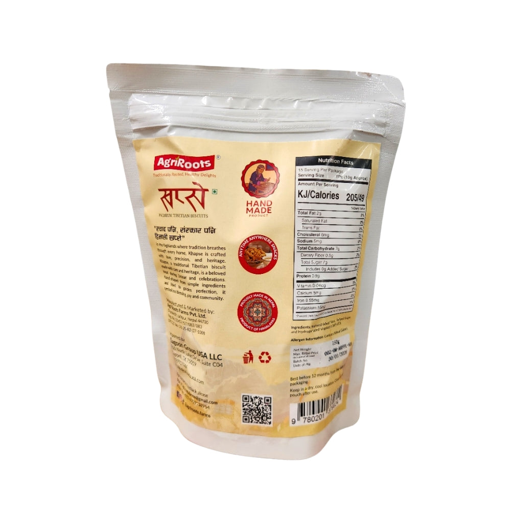 Agriroots Khapse (Tibetan Biscuit)