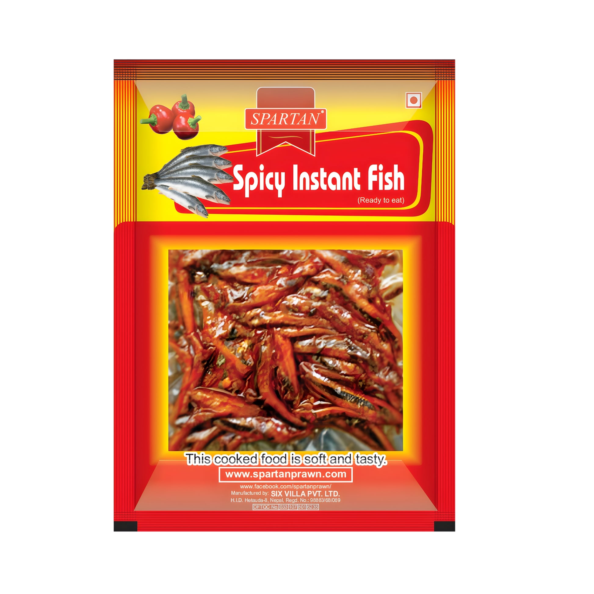 Spartan Spicy Instant Fish Achar