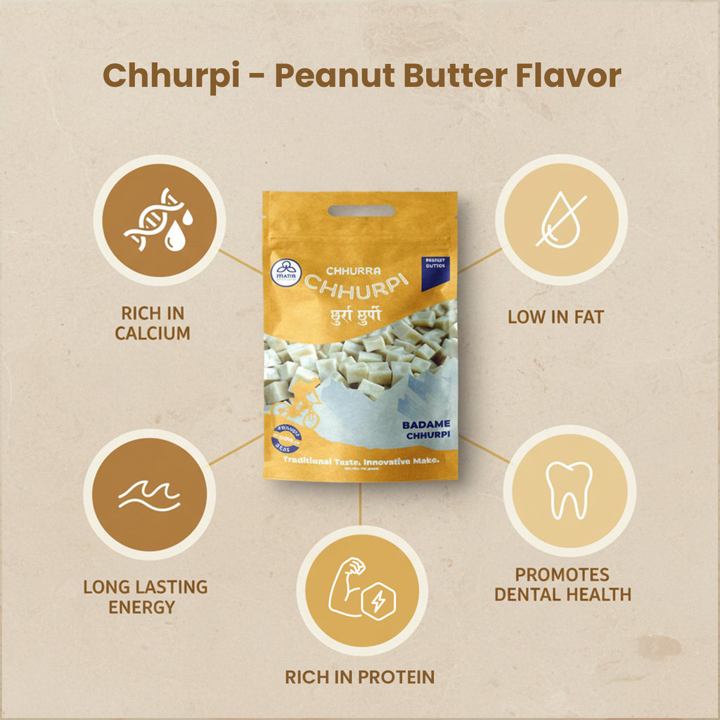 Mana Chhurra Chhurpi Peanut Butter Benefits