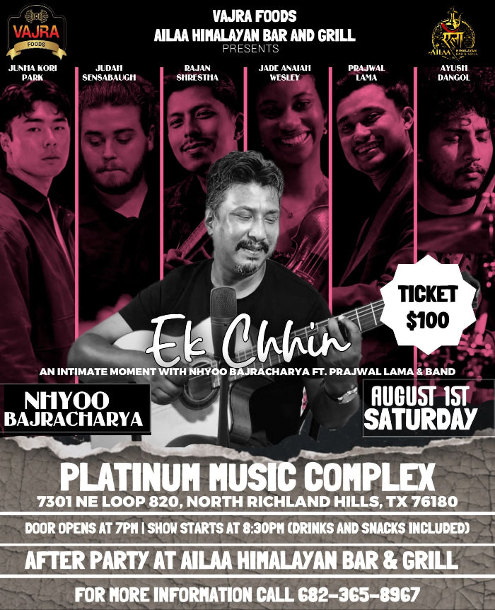 An Intimate Evening with Nhyoo Bajracharya Ticket