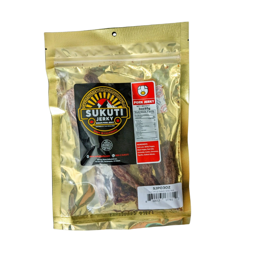 Sukuti Pork Jerky