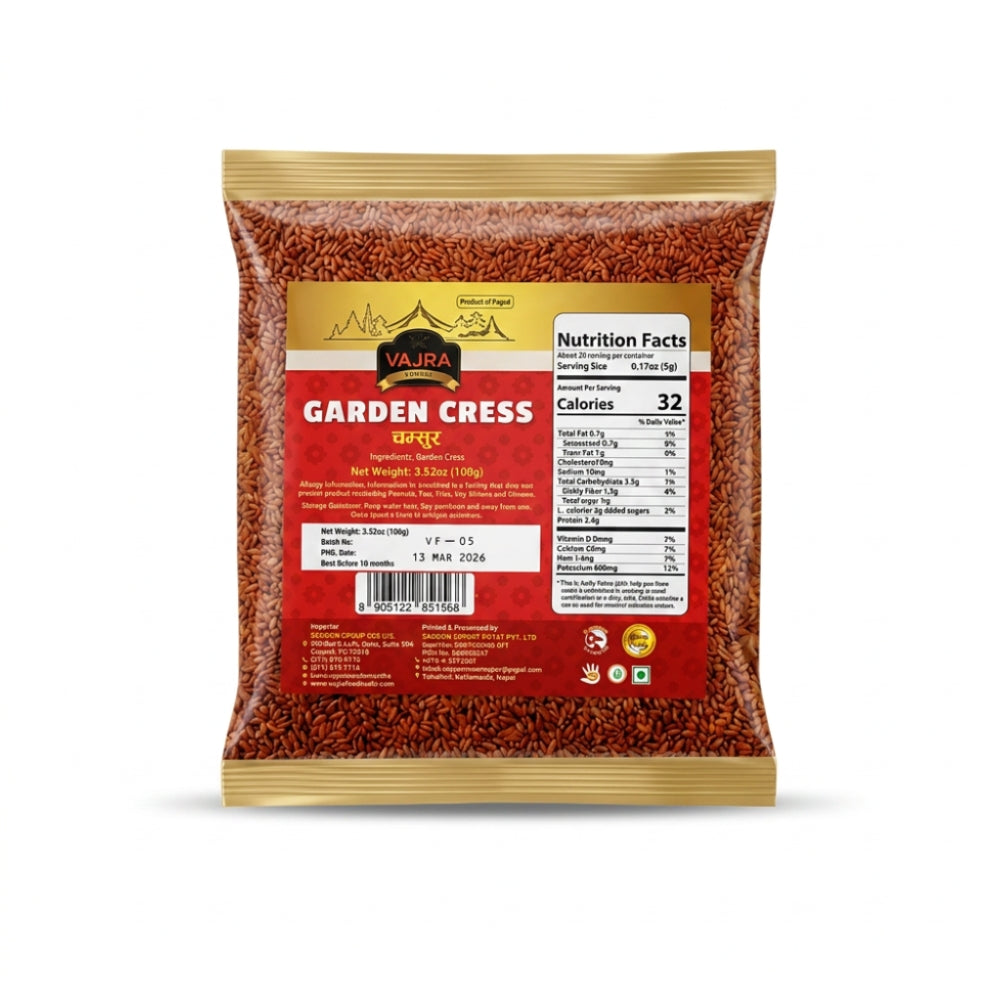 Vajra Foods Garden Cress (Chamsur Seeds)