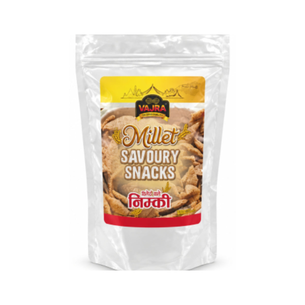 Vajra Foods Millet (Kodo) Nimki Savoury Snacks