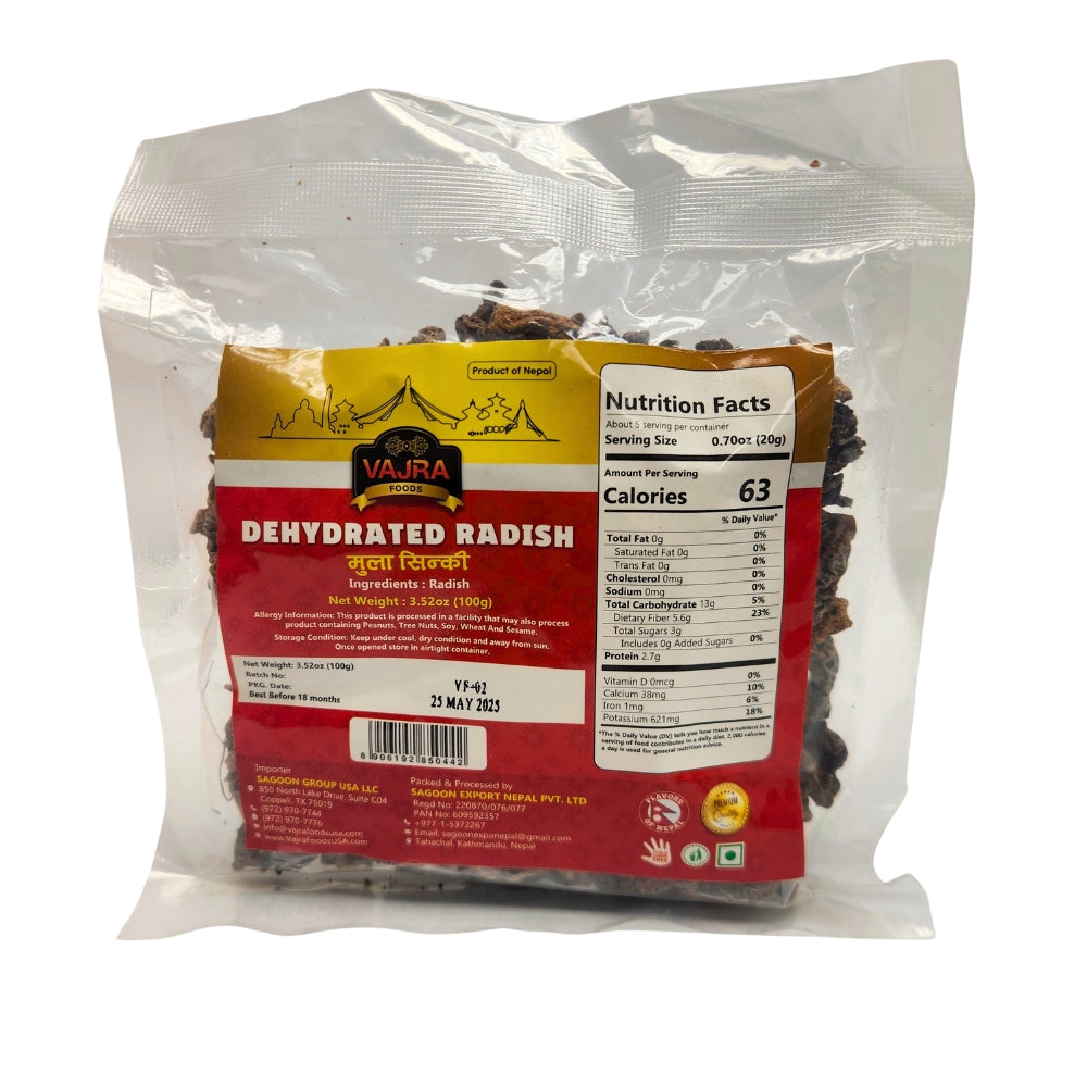 Mula Sinki (Dried Radish)