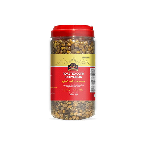 Bhuteko Makai Bhatmas (Roasted Corn & Soybean)